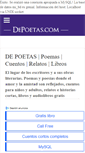 Mobile Screenshot of depoetas.com